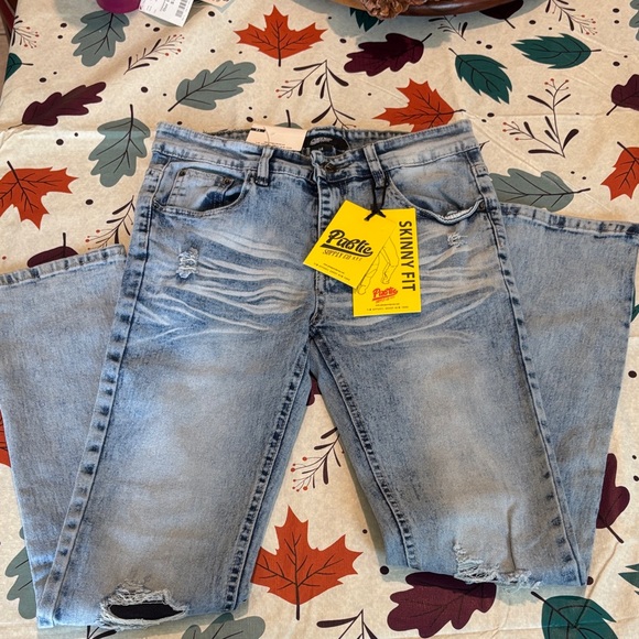 Elle Light Blue Denim Jeans - Picture 1 of 5